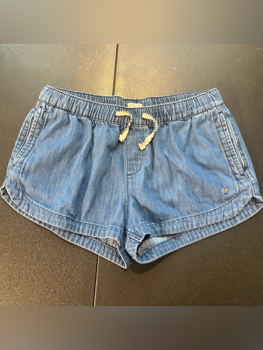 Roxy Women's Denim Drawstring Shorts size M